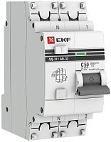 Автомат дифференциального тока АВДТ EKF PROxima АД-32 2п 50А 300мА 4,5кА C тип AC картинка